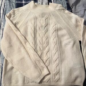 Kashmir like sweatshirt NEW banana republic- VERY soft!!